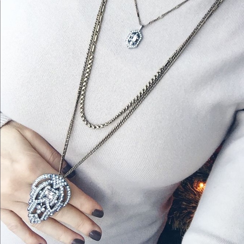 Chloe + Isabel Art Deco Conv. Pendant Necklace